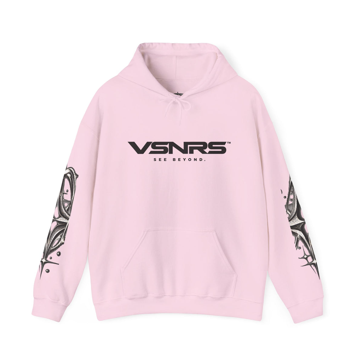 More Than Yesterday Hoodie — Light Pink — front