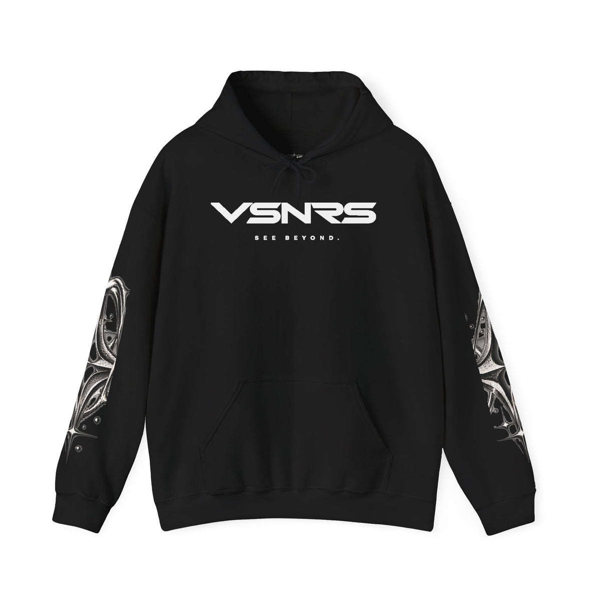 More Than Yesterday Hoodie — Black — front