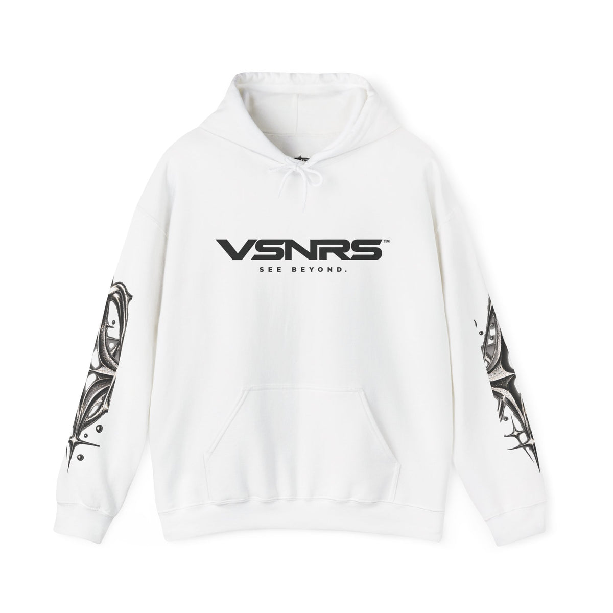 More Than Yesterday Hoodie — White — front