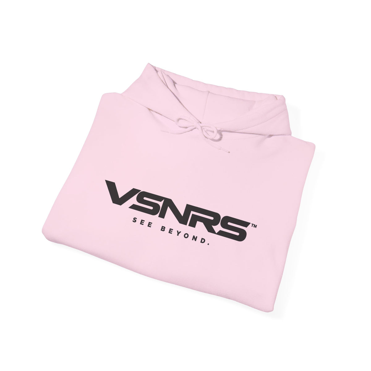 More Than Yesterday Hoodie — Light Pink — folded